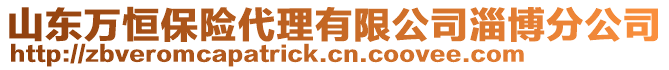 山東萬恒保險代理有限公司淄博分公司