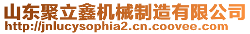 山東聚立鑫機械制造有限公司