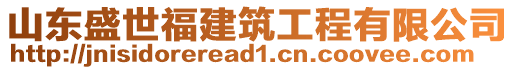 山東盛世福建筑工程有限公司