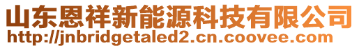 山東恩祥新能源科技有限公司