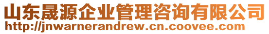 山東晟源企業(yè)管理咨詢有限公司