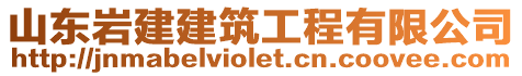 山東巖建建筑工程有限公司
