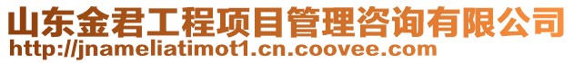 山東金君工程項目管理咨詢有限公司