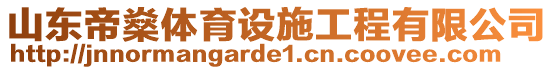 山東帝燊體育設(shè)施工程有限公司