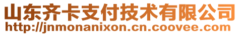 山東齊卡支付技術(shù)有限公司