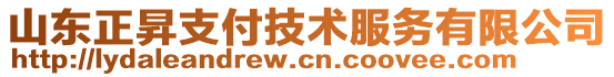 山東正昇支付技術(shù)服務(wù)有限公司