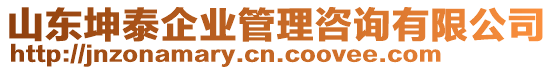 山東坤泰企業(yè)管理咨詢(xún)有限公司