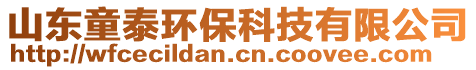 山東童泰環(huán)保科技有限公司