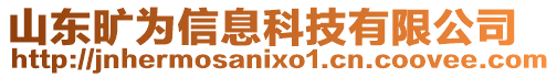 山東曠為信息科技有限公司