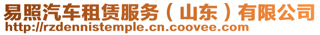 易照汽車租賃服務(wù)（山東）有限公司