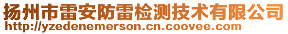 揚(yáng)州市雷安防雷檢測(cè)技術(shù)有限公司