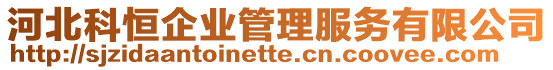 河北科恒企業(yè)管理服務(wù)有限公司