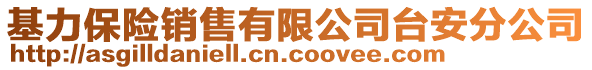 基力保險銷售有限公司臺安分公司