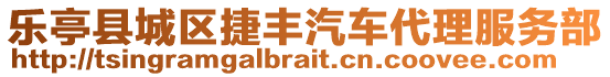 樂亭縣城區(qū)捷豐汽車代理服務(wù)部