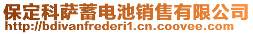 保定科薩蓄電池銷售有限公司