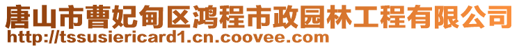 唐山市曹妃甸區(qū)鴻程市政園林工程有限公司