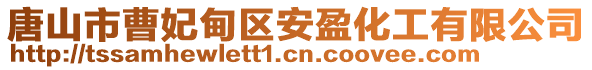 唐山市曹妃甸區(qū)安盈化工有限公司