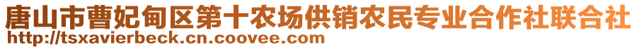 唐山市曹妃甸区第十农场供销农民专业合作社联合社