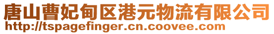 唐山曹妃甸區(qū)港元物流有限公司