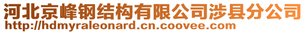 河北京峰鋼結(jié)構(gòu)有限公司涉縣分公司