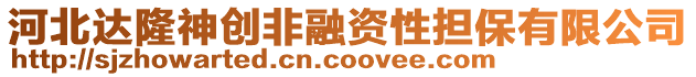 河北達(dá)隆神創(chuàng)非融資性擔(dān)保有限公司