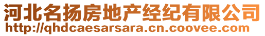 河北名揚(yáng)房地產(chǎn)經(jīng)紀(jì)有限公司