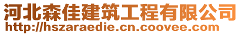 河北森佳建筑工程有限公司