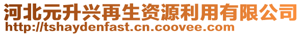 河北元升興再生資源利用有限公司