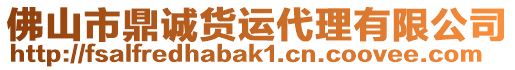 佛山市鼎誠貨運代理有限公司