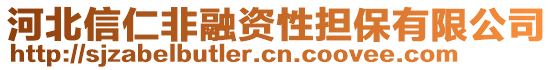 河北信仁非融資性擔(dān)保有限公司