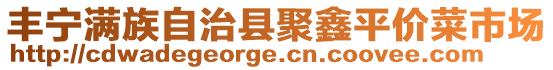 豐寧滿族自治縣聚鑫平價(jià)菜市場