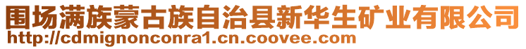 圍場滿族蒙古族自治縣新華生礦業有限公司