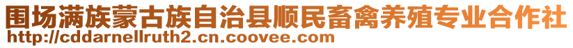 圍場(chǎng)滿族蒙古族自治縣順民畜禽養(yǎng)殖專業(yè)合作社