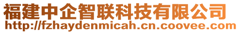 福建中企智聯(lián)科技有限公司