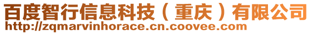 百度智行信息科技（重慶）有限公司