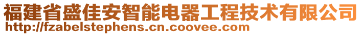 福建省盛佳安智能電器工程技術有限公司