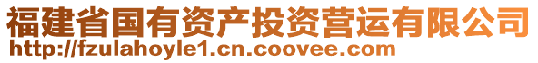 福建省國有資產(chǎn)投資營運(yùn)有限公司