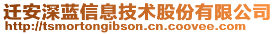 遷安深藍信息技術股份有限公司