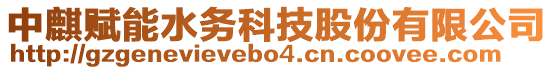 中麒賦能水務(wù)科技股份有限公司