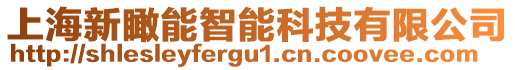 上海新瞰能智能科技有限公司