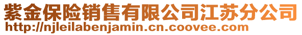 紫金保險銷售有限公司江蘇分公司