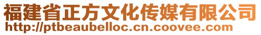 福建省正方文化傳媒有限公司