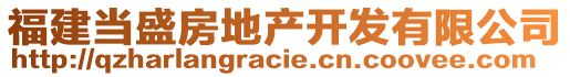 福建當(dāng)盛房地產(chǎn)開(kāi)發(fā)有限公司