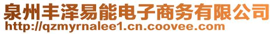 泉州豐澤易能電子商務(wù)有限公司