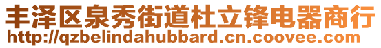 豐澤區(qū)泉秀街道杜立鋒電器商行