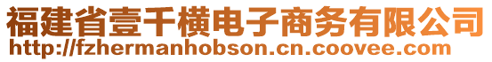 福建省壹千橫電子商務(wù)有限公司