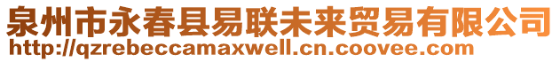 泉州市永春县易联未来贸易有限公司