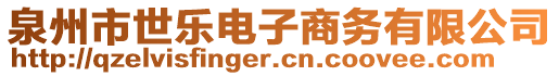 泉州市世樂電子商務(wù)有限公司