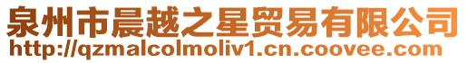 泉州市晨越之星貿易有限公司