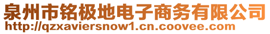 泉州市銘極地電子商務(wù)有限公司